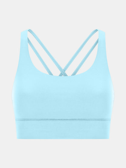 Crisscross Scoop Neck Active Tank