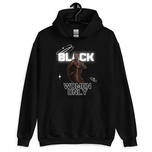 Black Women Only Graphic Hoodie