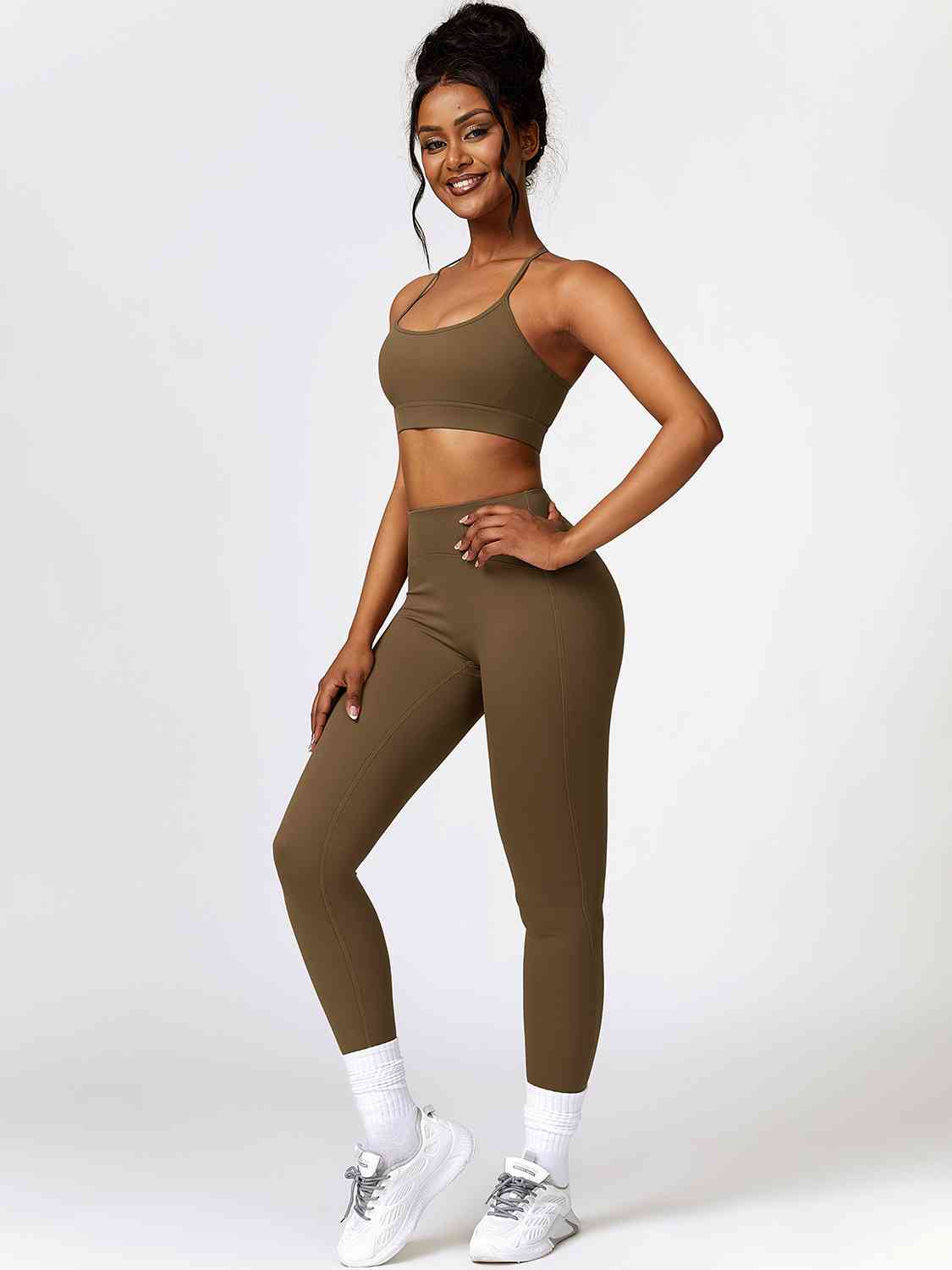 Sport Bra and Leggings Set